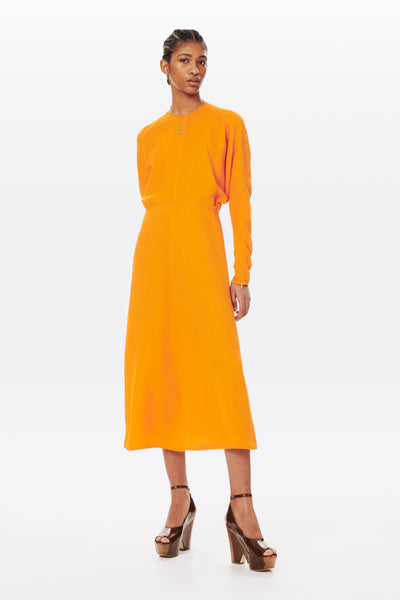 Victoria Beckham Dolman Sleeve Midi dress